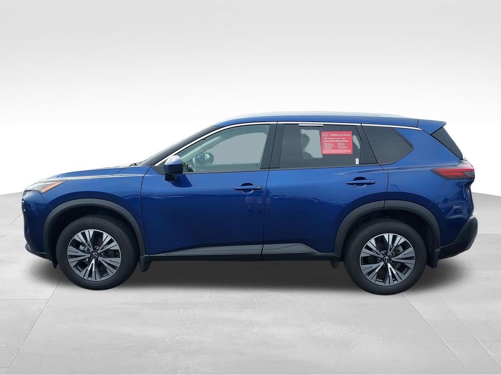 Used 2023 Blue Nissan SV image 2