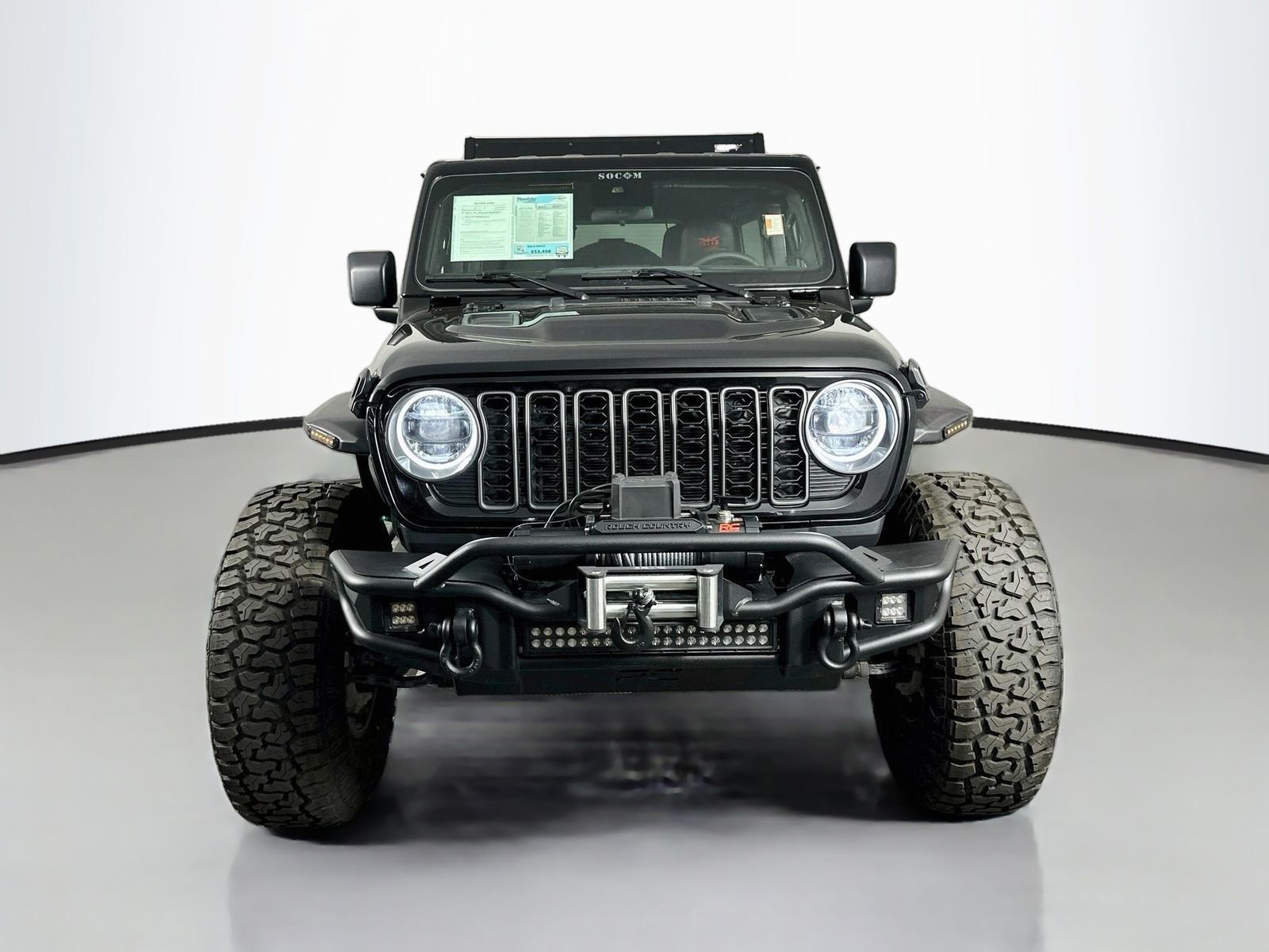 Used 2025 Black Clearcoat Jeep Rubicon image 2