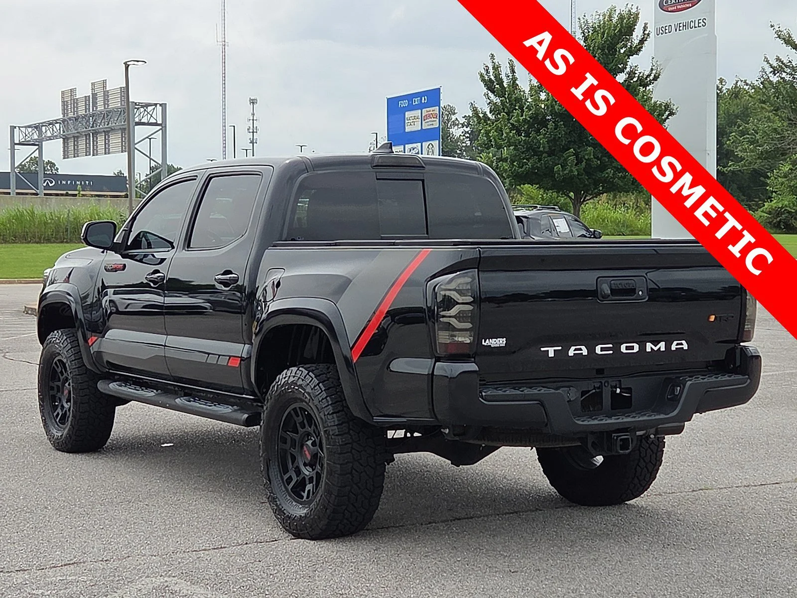 Used 2019 Midnight Black Metallic Toyota TRD Sport image 4