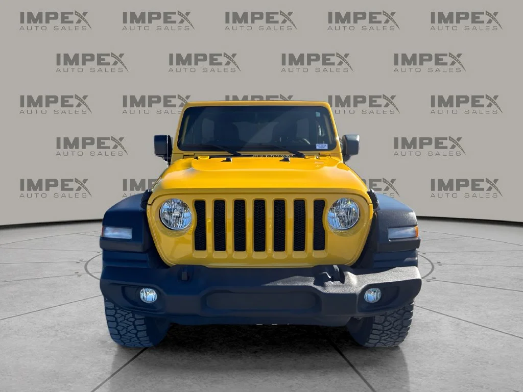 Used 2020 Yellow Jeep Unlimited Sport S image 8