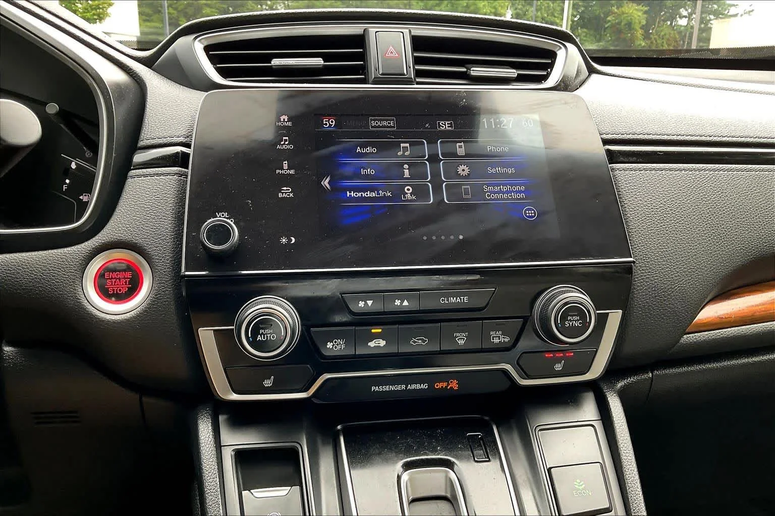 Used 2019 Molten Lava Pearl Honda EX image 33