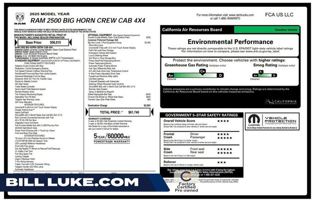 2025 Ram 2500 Big Horn