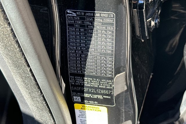 Used 2020 Black Jaguar SE image 28