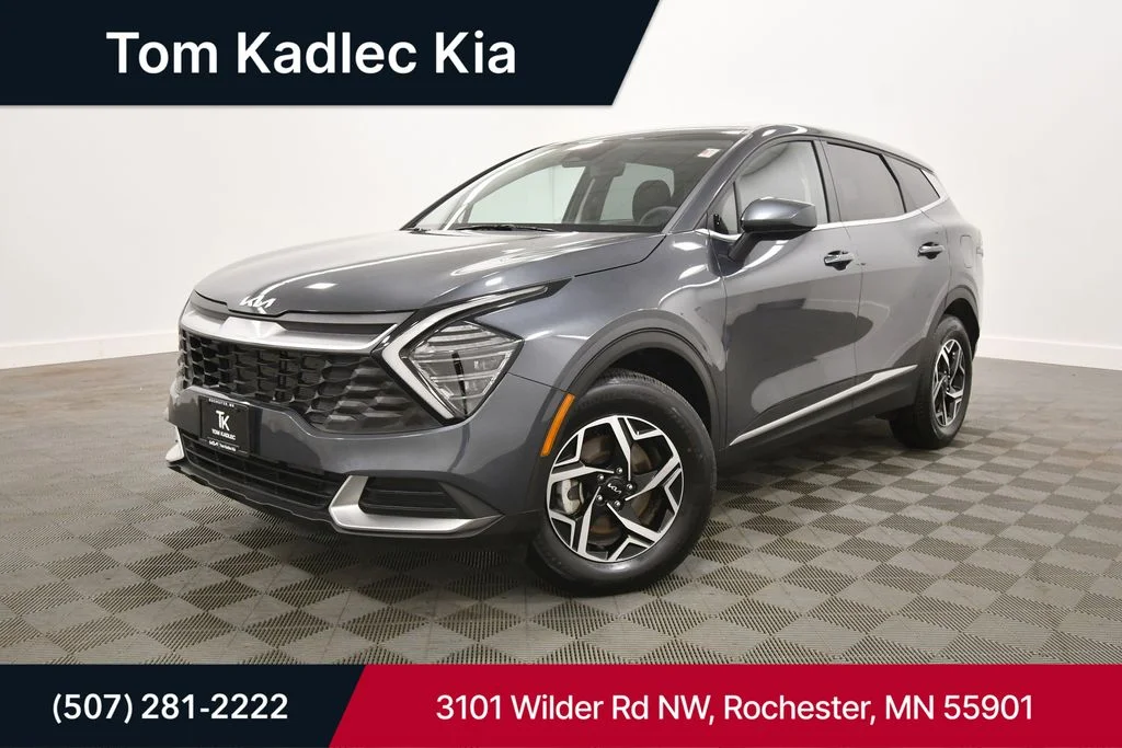 Certified Used 2025 Gray Kia LX image 1