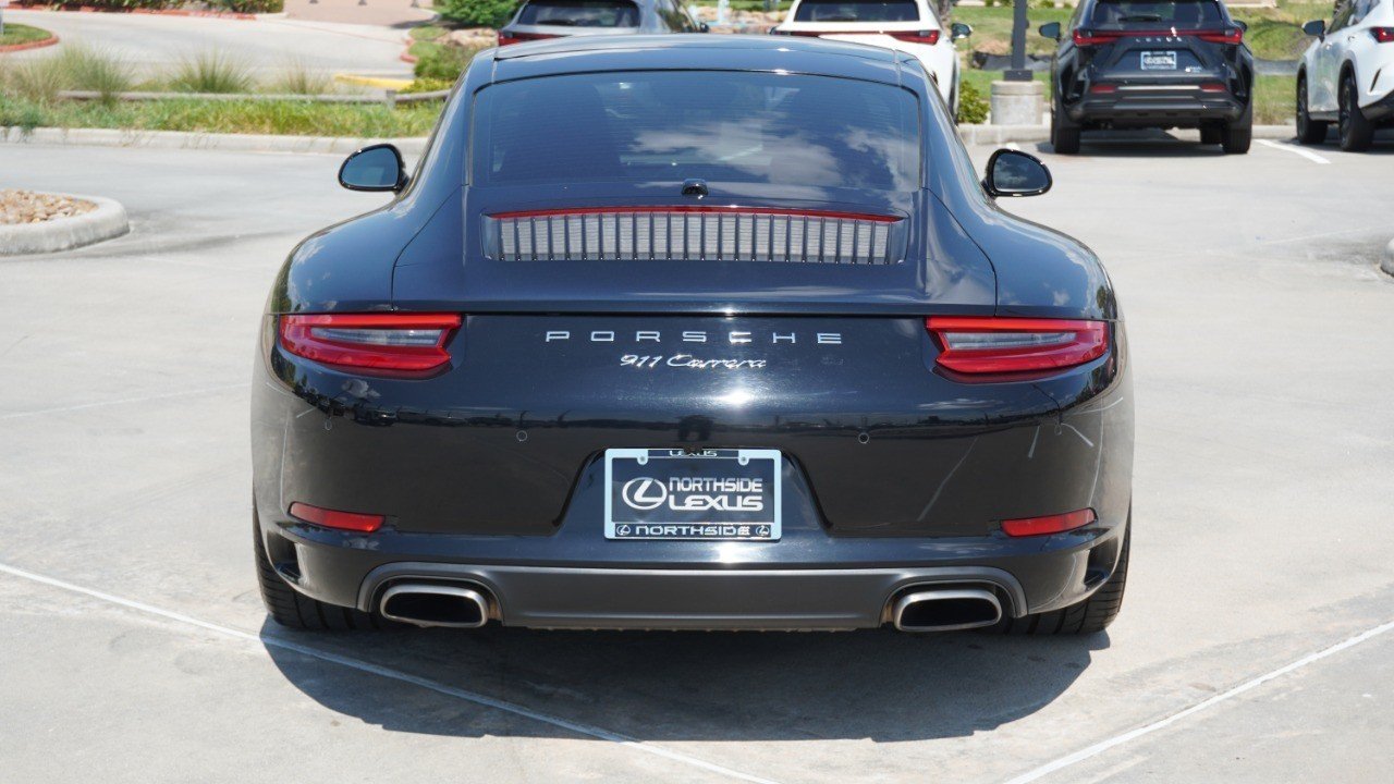 Used 2017 Black Porsche Carrera image 8