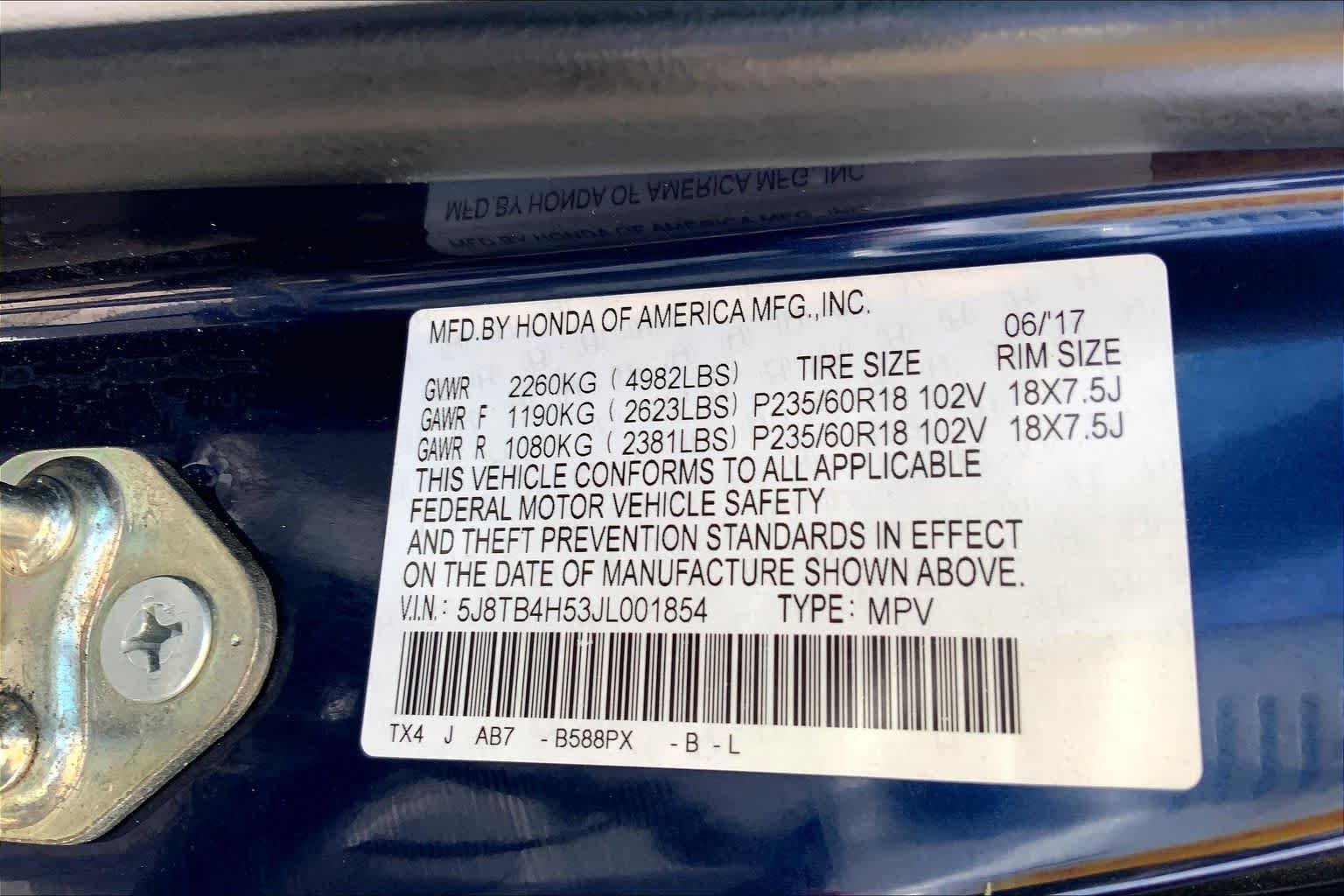 Used 2018  Acura w/Technology Pkg image 33