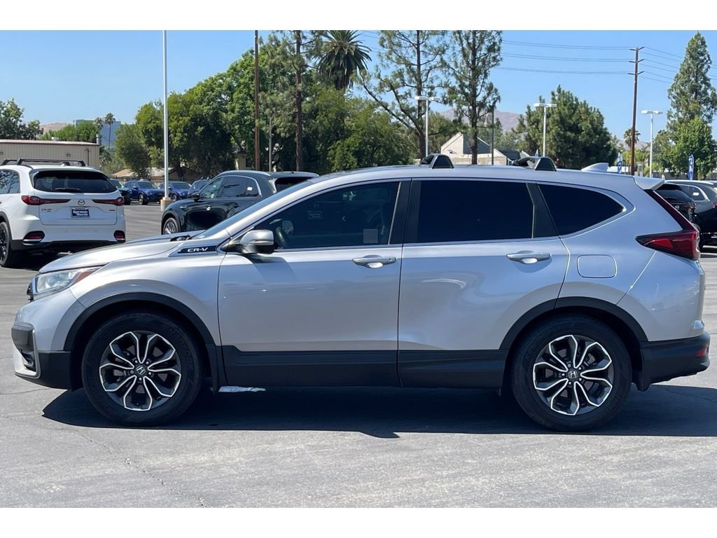 Certified Used 2021 Lunar Silver Metallic Honda EX image 2