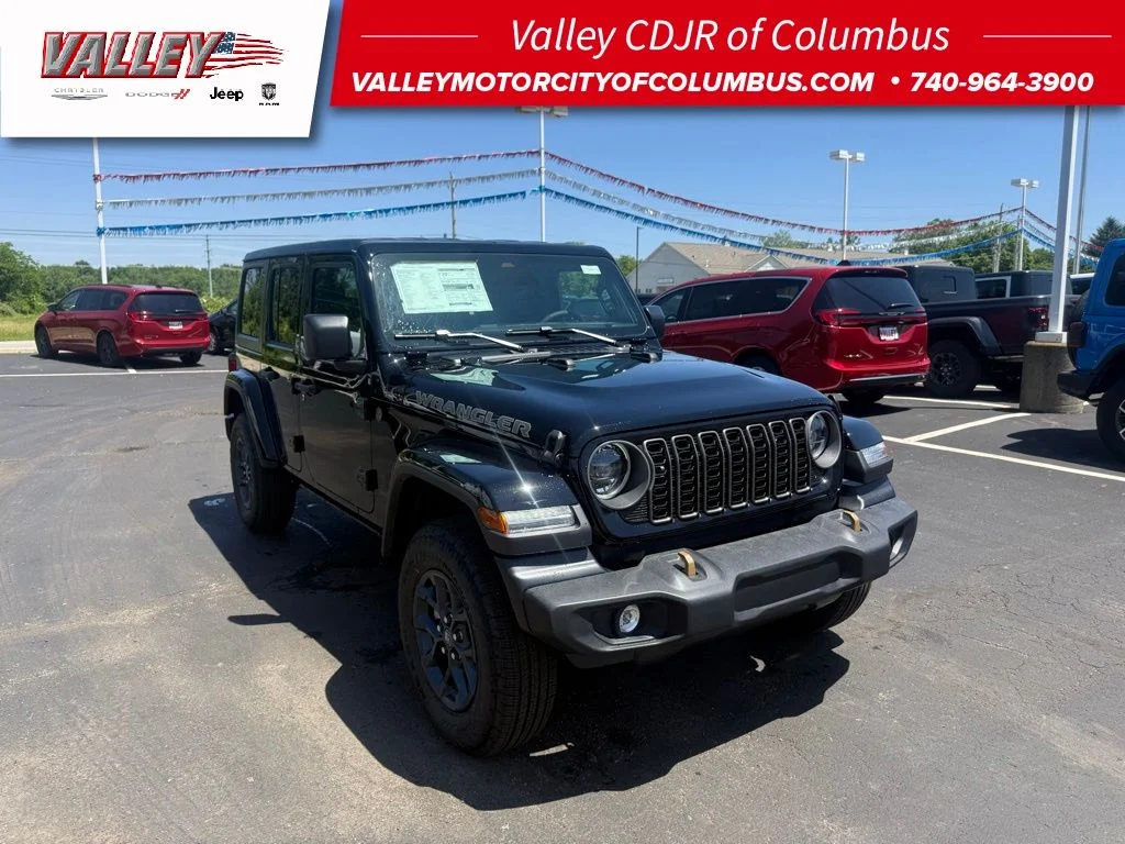 New 2026 Black Clear-Coat Exterior Paint Jeep 85th Anniversary Edition image 1