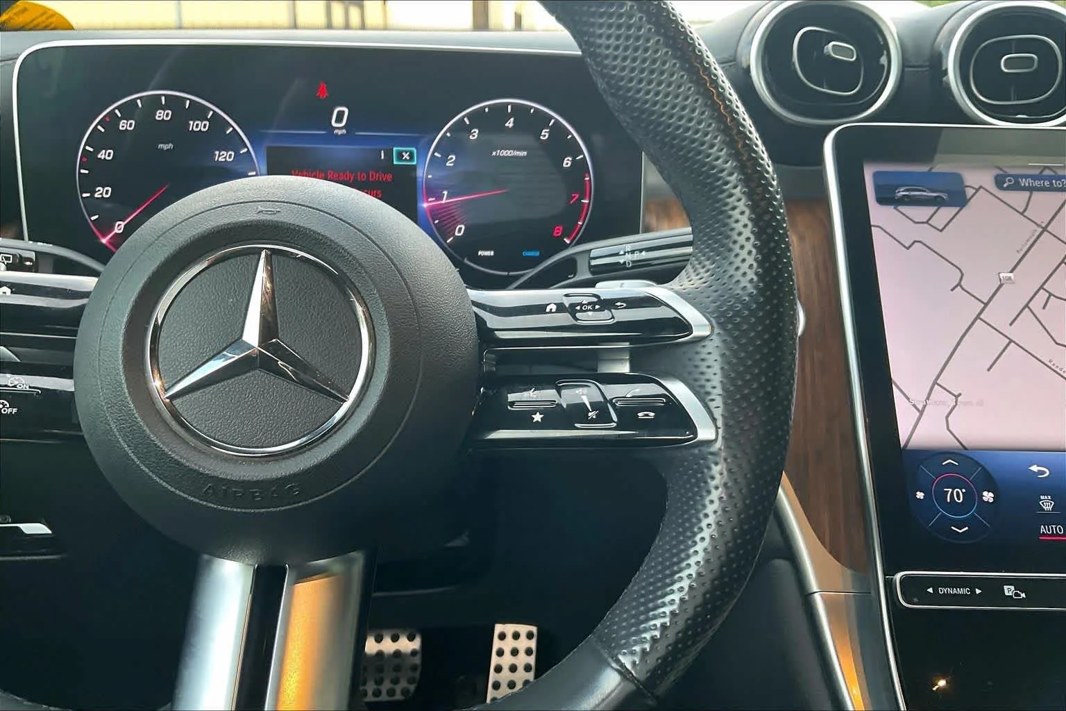 Used 2023 Nautical Blue Metallic Mercedes-Benz GLC 300 image 23
