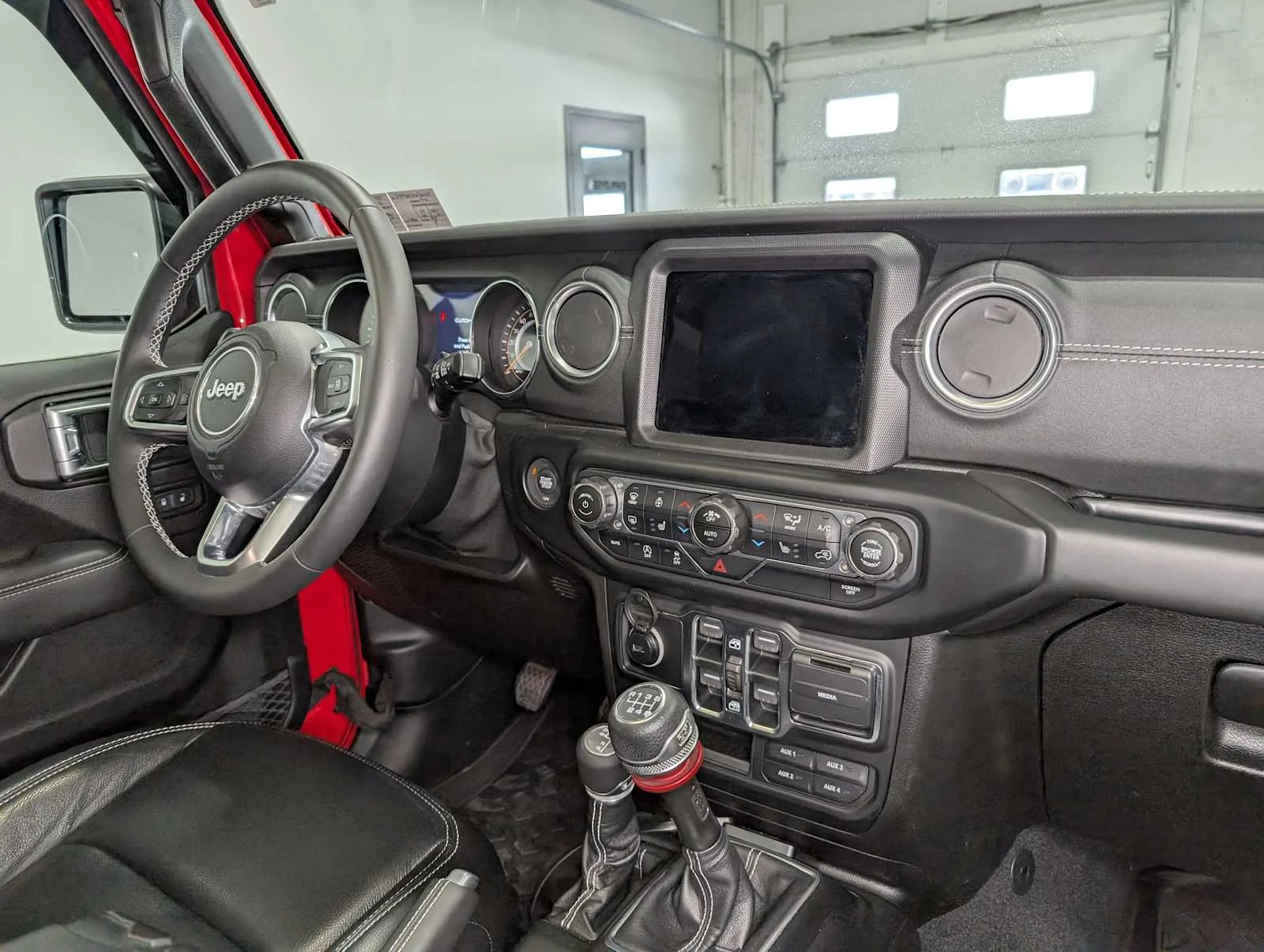 Used 2019 Firecracker Red Clearcoat Jeep Sahara image 49