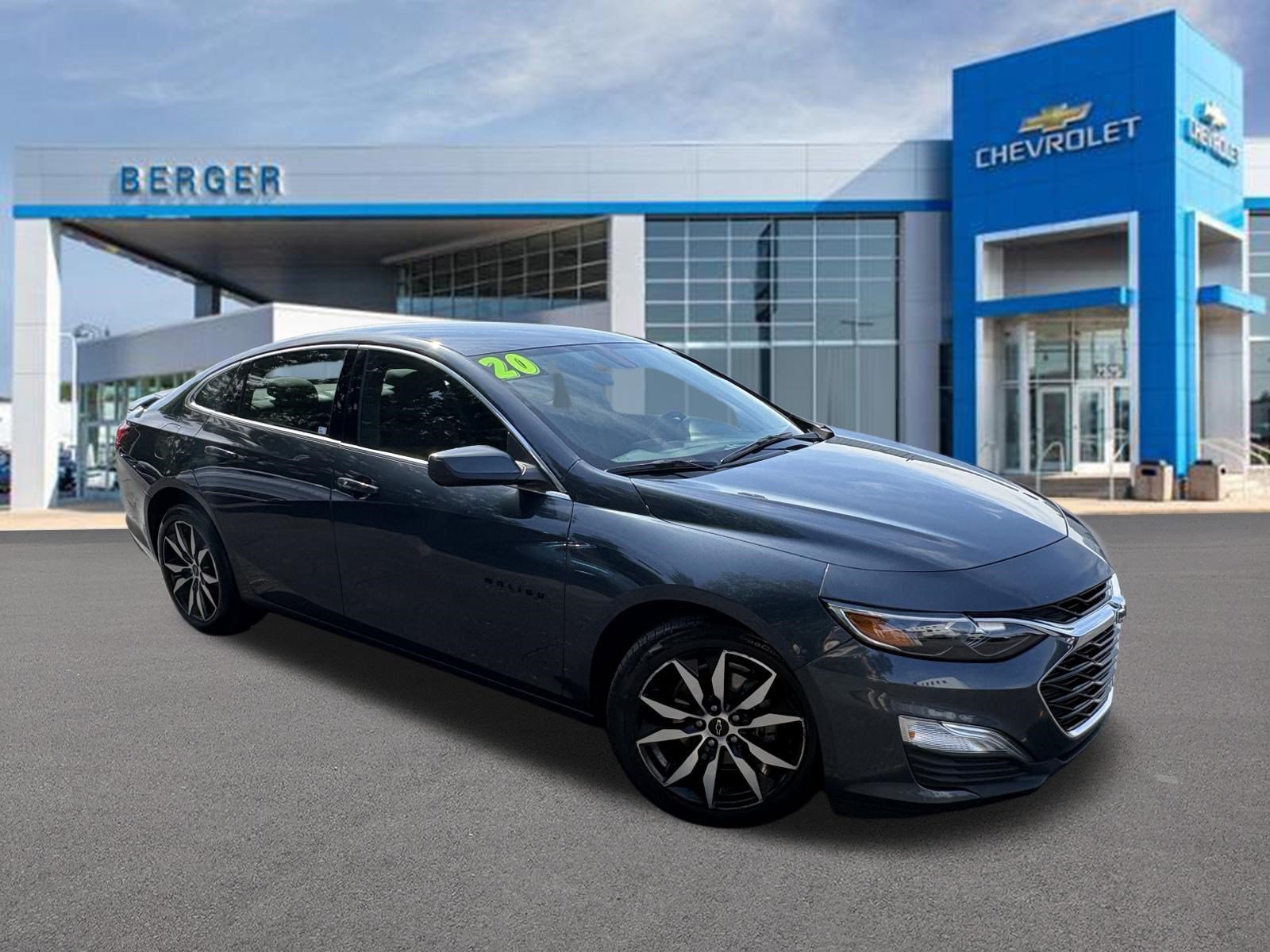 Used 2020 SHADOW GRAY METALLIC Chevrolet RS image 1