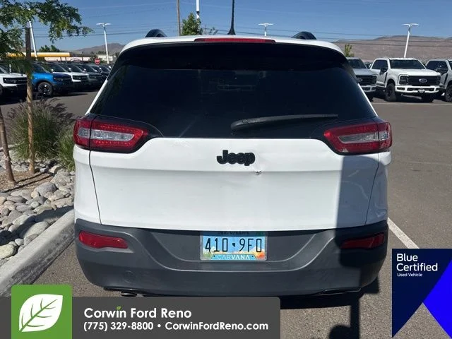 Used 2017 Bright White Clearcoat Jeep Sport image 5