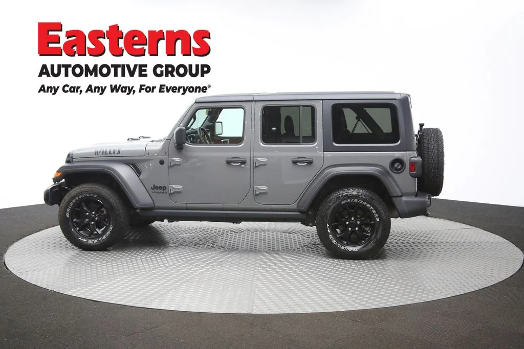 Used 2021 Gray Jeep Unlimited Willys image 58