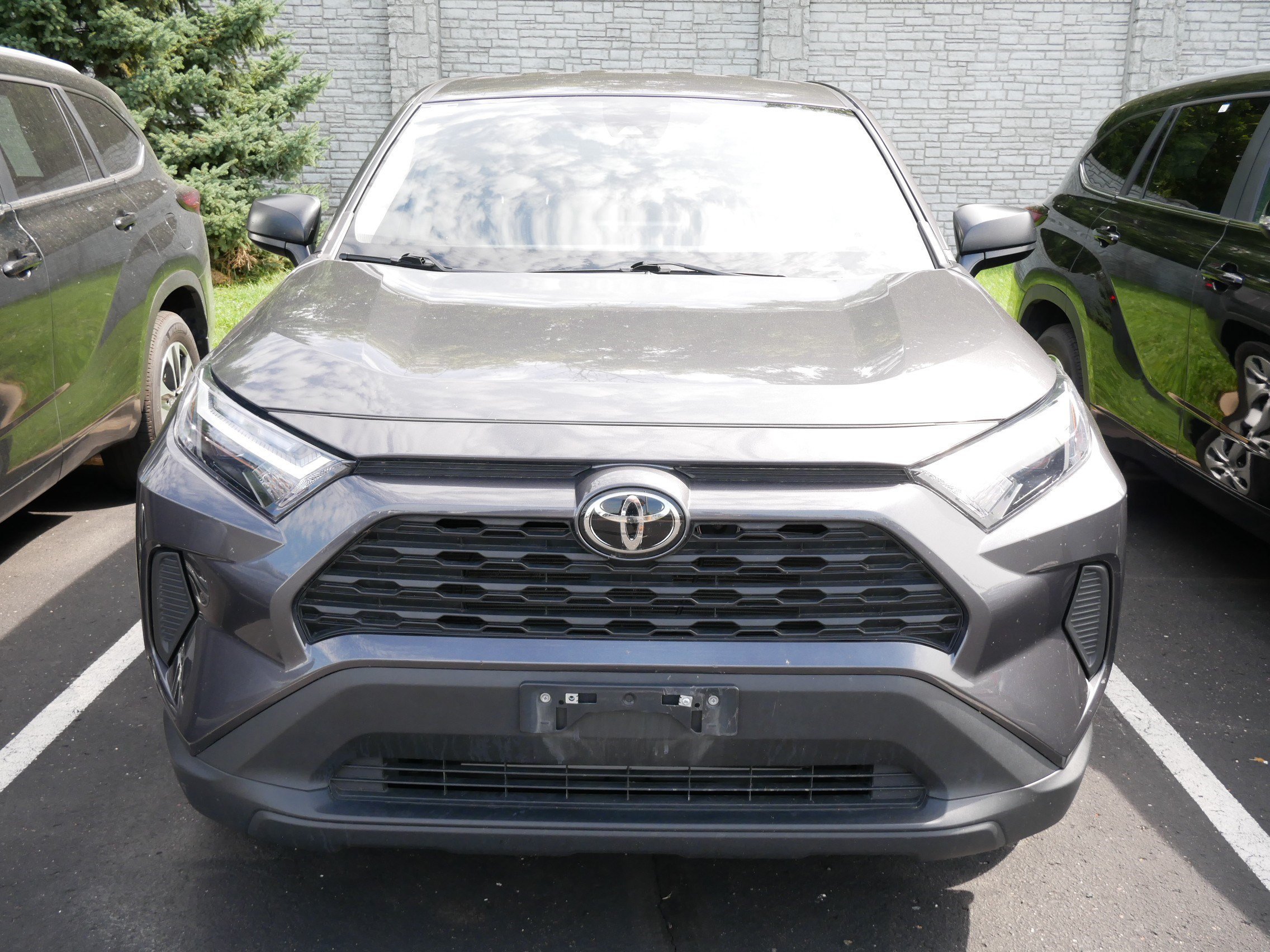 Certified Used 2025 Magnetic Gray Metallic Toyota LE image 2
