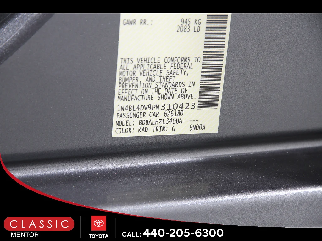 Used 2023 Gun Metallic Nissan 2.5 SV image 21