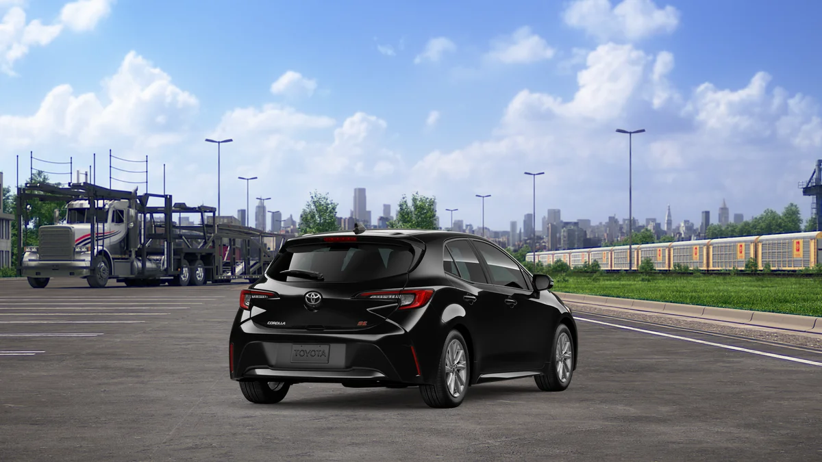 New 2026 Midnight Black Metallic Toyota SE image 9