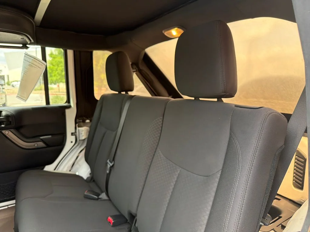 Used 2017 White Jeep Unlimited Sport image 32