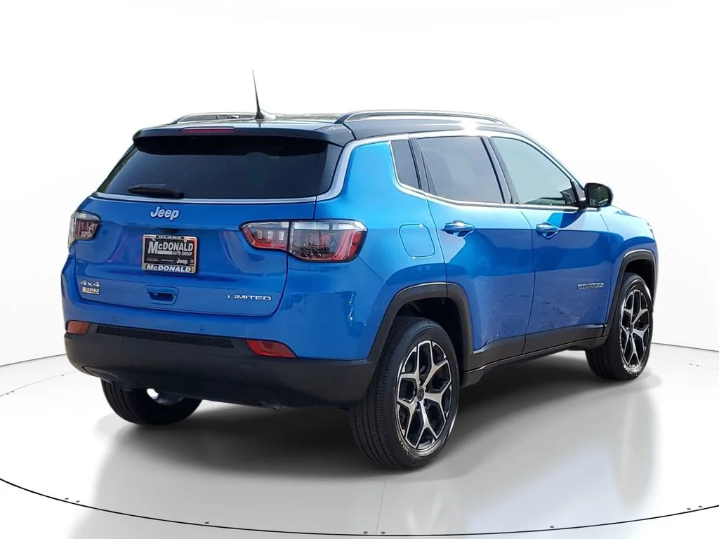 New 2026 Hydro Blue Pearlcoat Jeep Limited image 3
