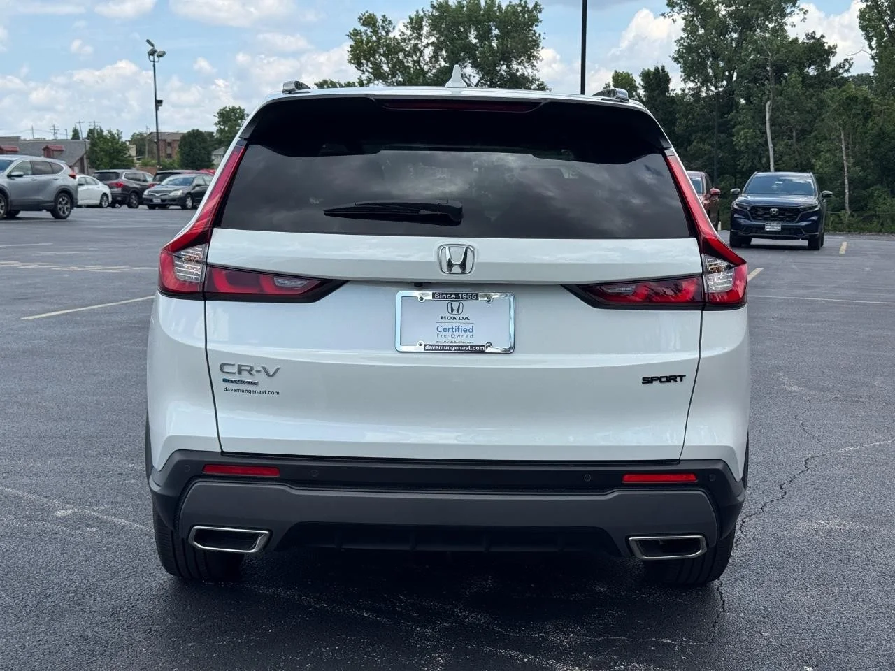 Certified Used 2024 Platinum White Pearl Honda HYBRID 2WD SPORT-L image 5