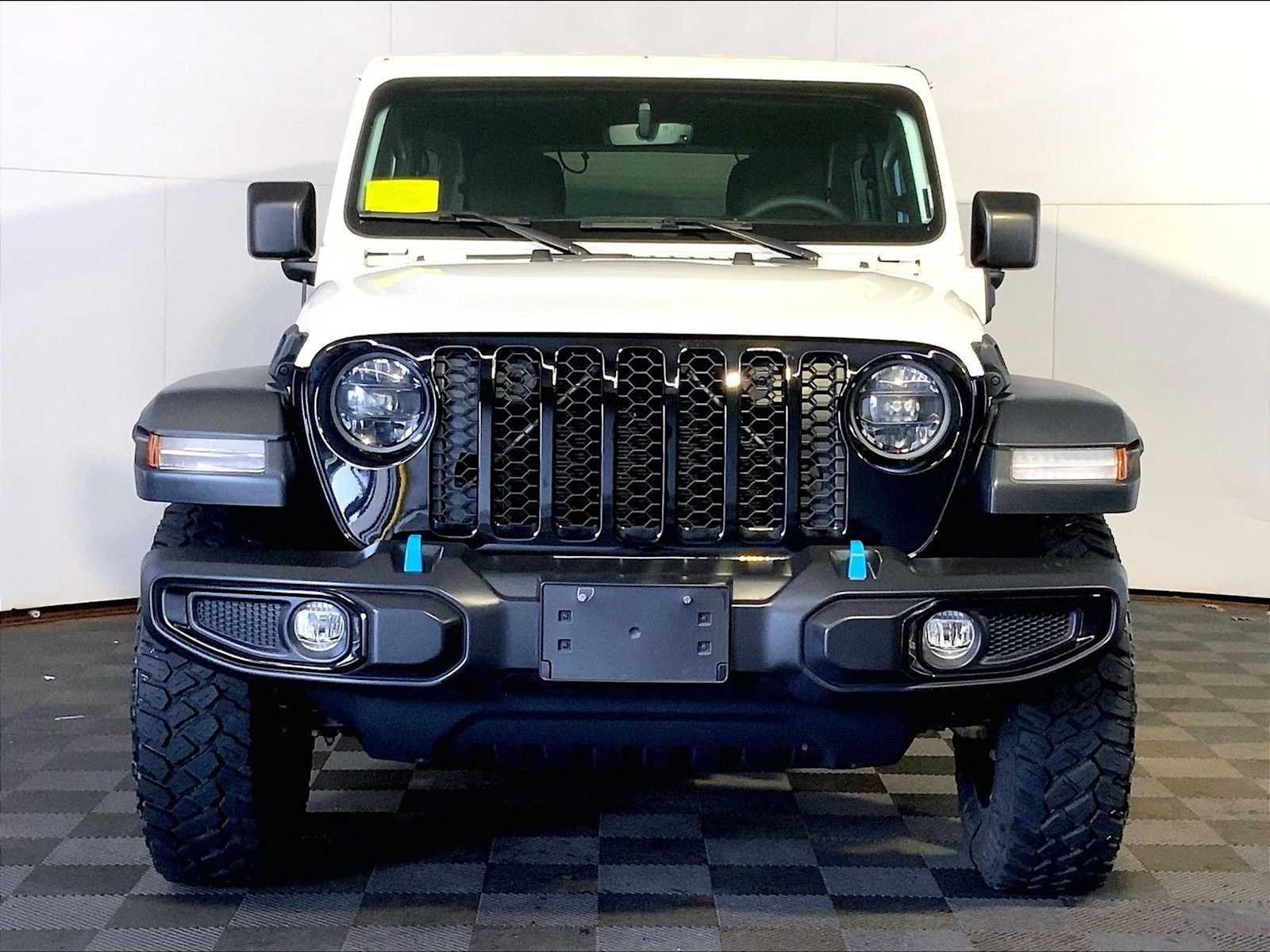 Used 2023 Bright White Clearcoat Jeep Willys image 11
