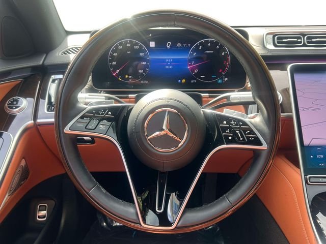 Certified Used 2022 Blue Mercedes-Benz S 500 image 16