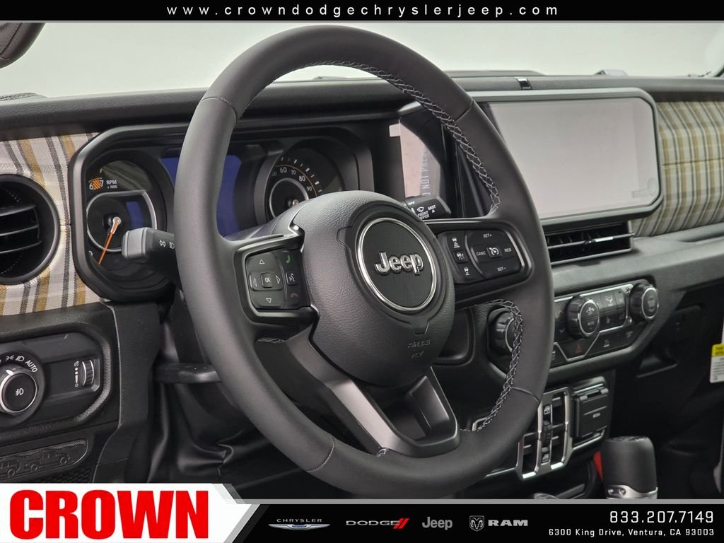 New 2026 Bright White Clear-Coat Exterior Paint Jeep 85th Anniversary Edition image 15