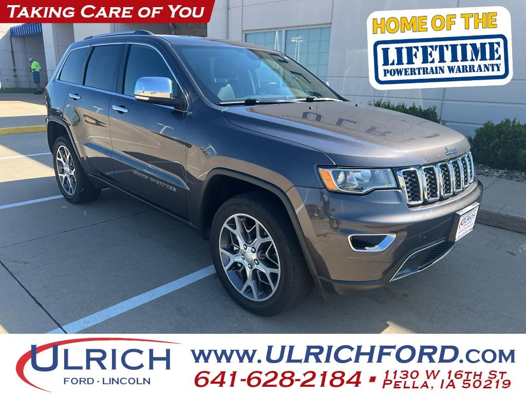 Used 2021 Granite Crystal Clearcoat Metallic Jeep Limited image 1