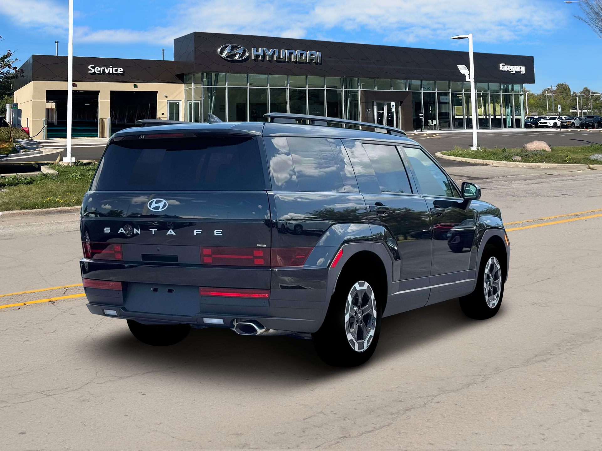 New 2026 Black Hyundai SEL AWD image 7
