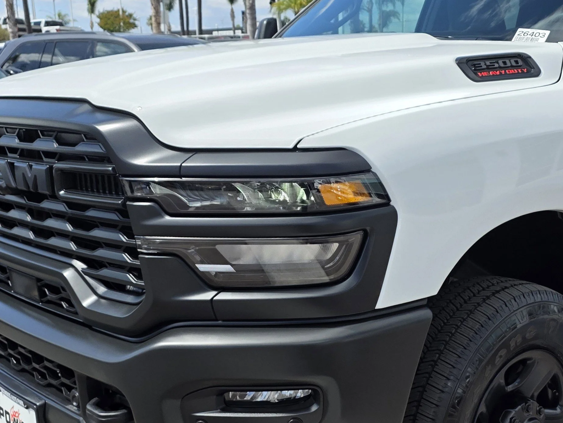 New 2026 Bright White Clearcoat RAM Tradesman image 8