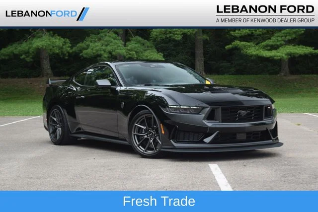 Used 2025 Black Ford Dark Horse image 1