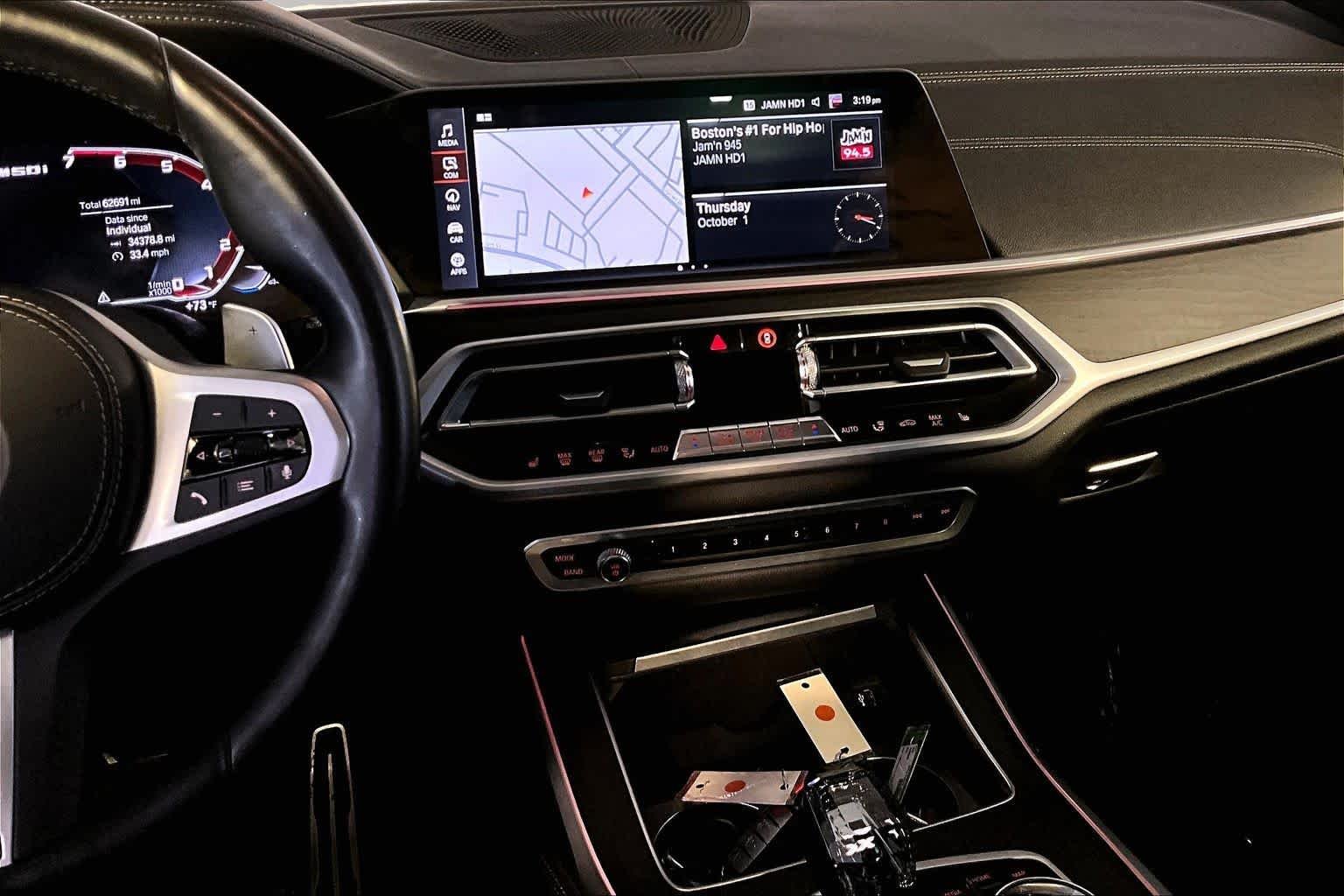 Used 2022 Dravit Grey Metallic BMW M50i image 10