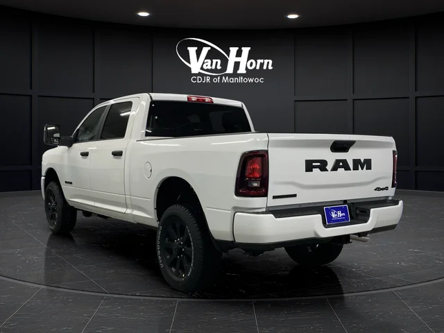 New 2026 Bright White Clear-Coat Exterior Paint RAM Big Horn image 3