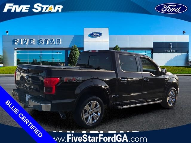 Certified Used 2018 Magma Red Ford Lariat image 8