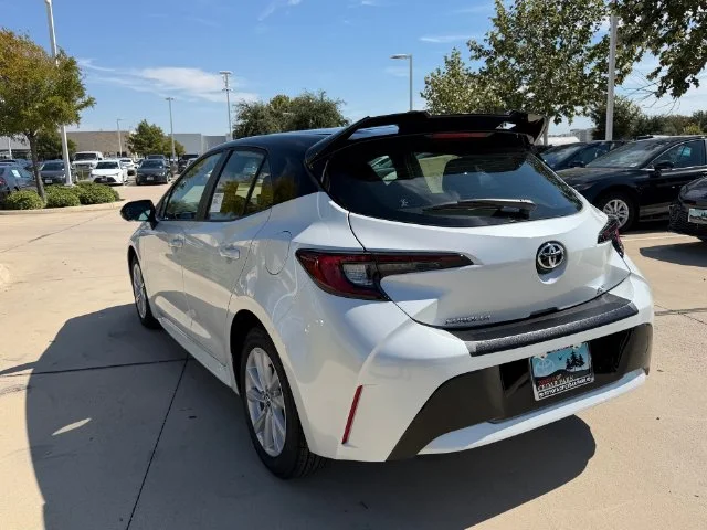 New 2027 Wind Chill Pearl with Black roof Toyota SE image 7