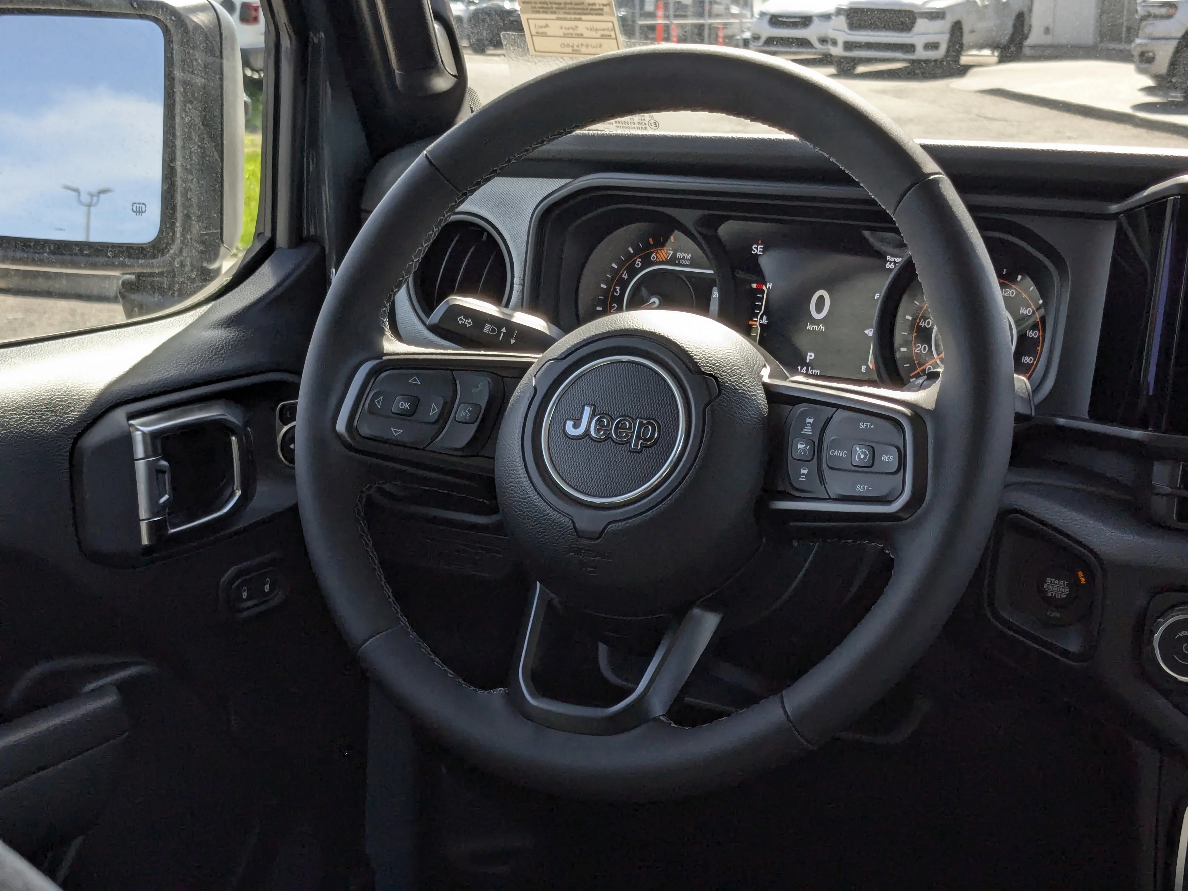 New 2025 Dark blue Jeep Willys - - Willys Package (22W) - Convenience Group - Black Freedom Top - 2.0L I?4 Turbo & More image 13