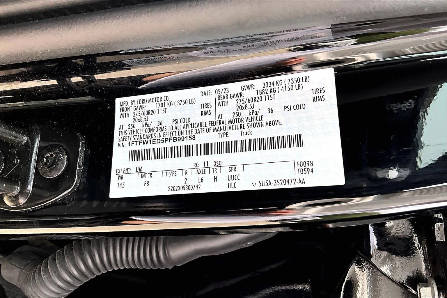 Certified Used 2023 Agate Black Metallic Ford XLT image 34