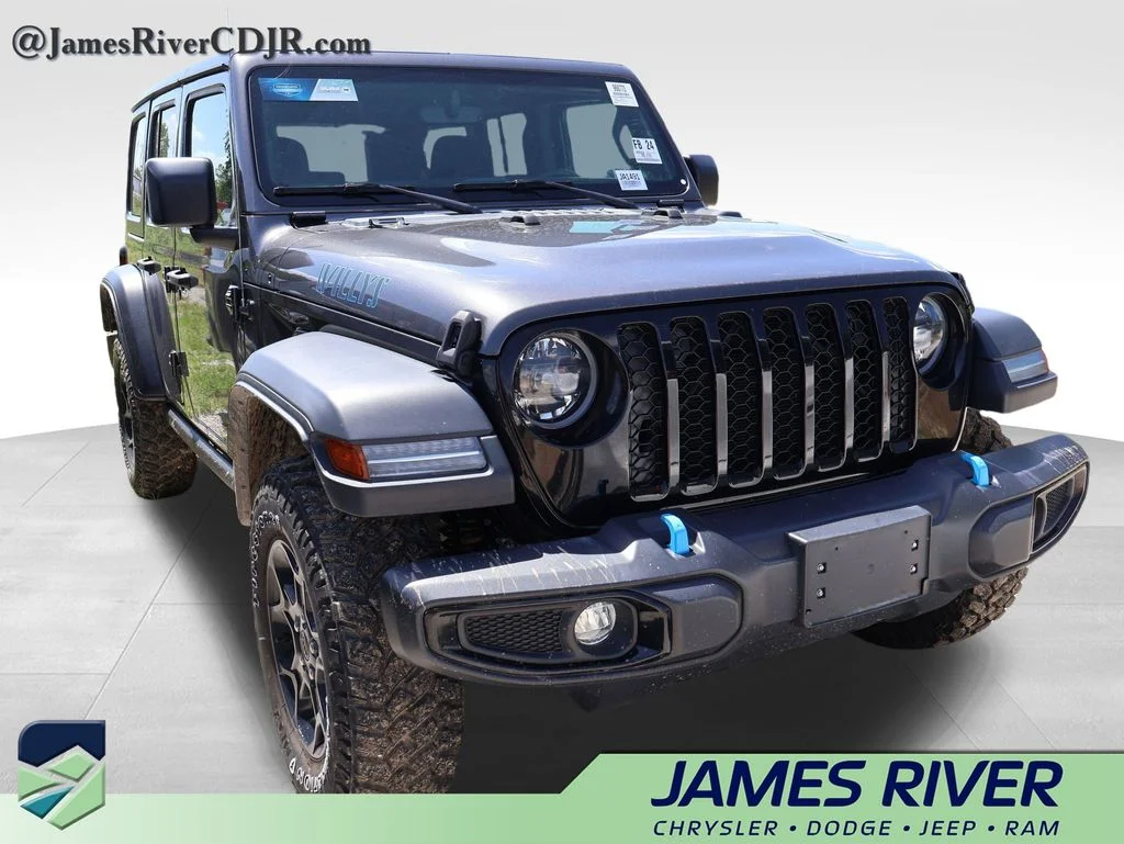 Used 2023 Gray Jeep Willys 4xe image 3