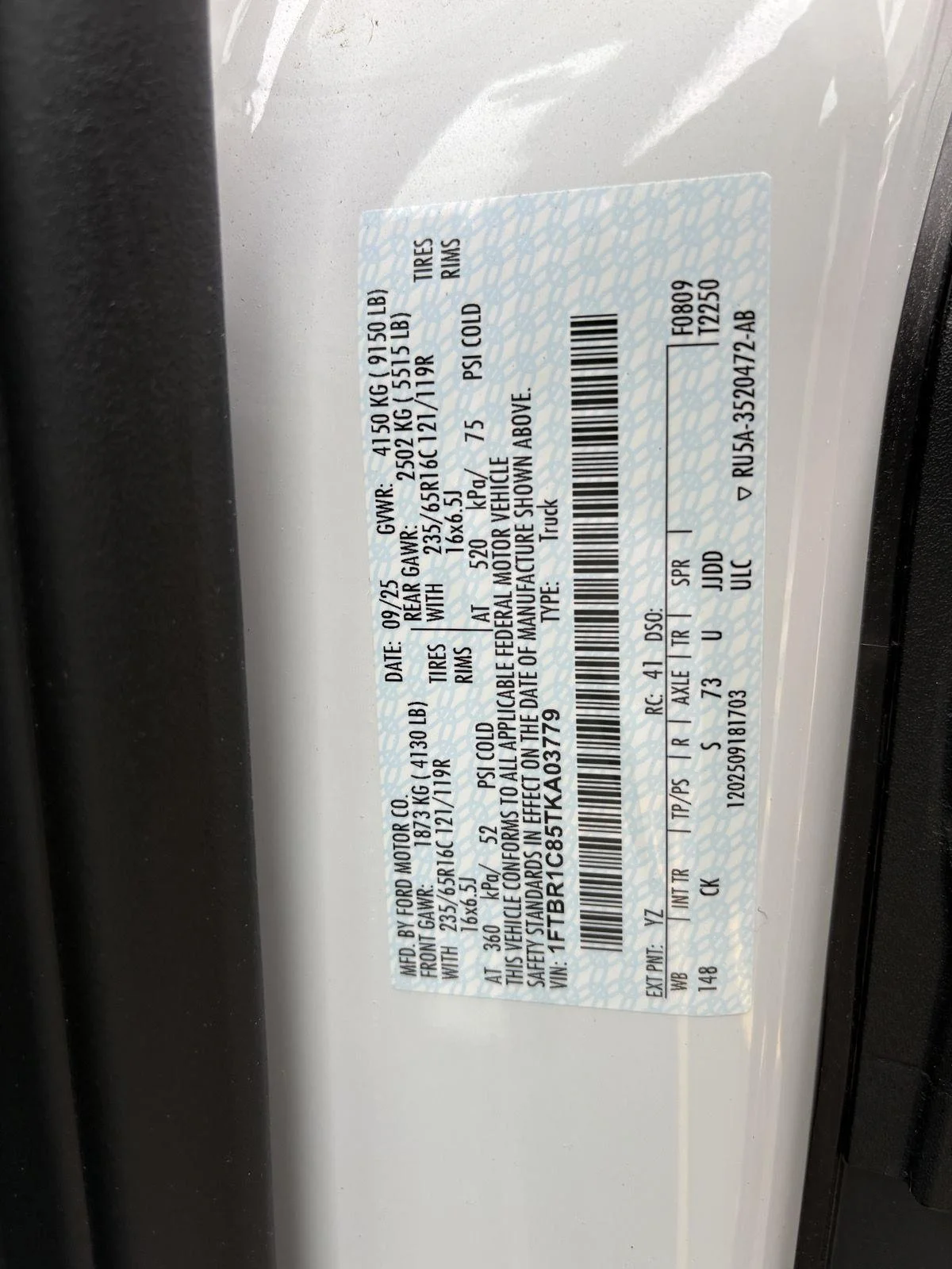 2026 Ford Transit Van Base - Photo 17