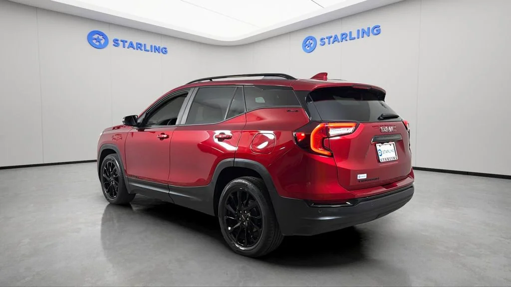 Certified Used 2023 Volcanic Red Tintcoat GMC SLE image 5