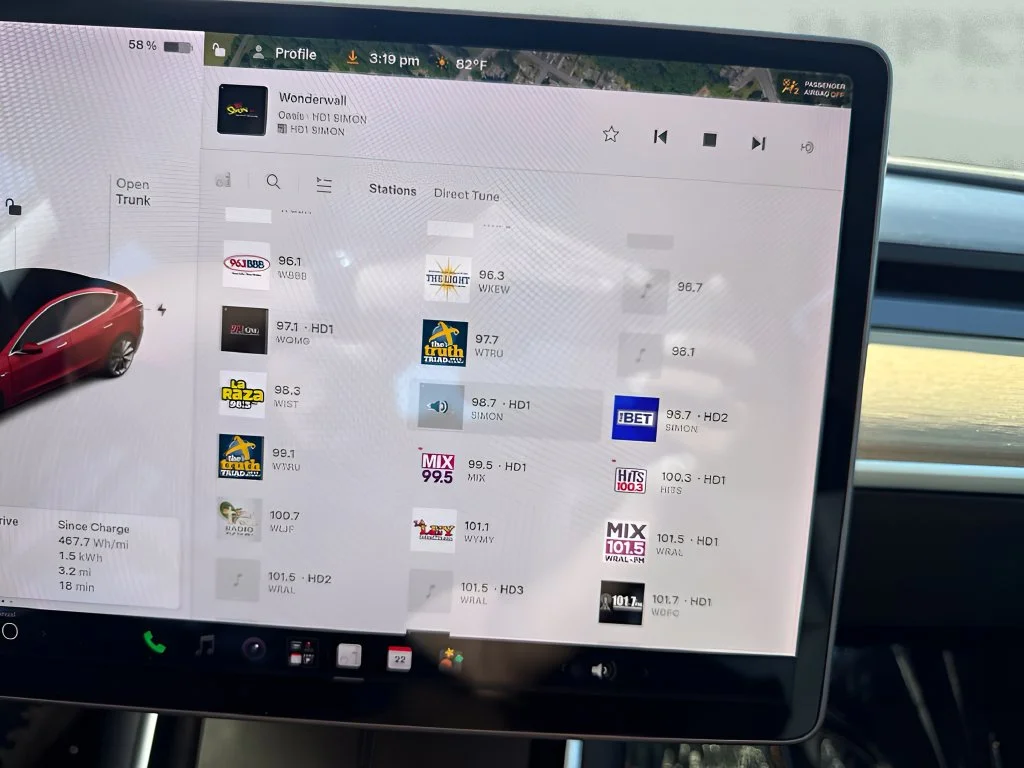 Used 2020 Red Tesla Performance image 16