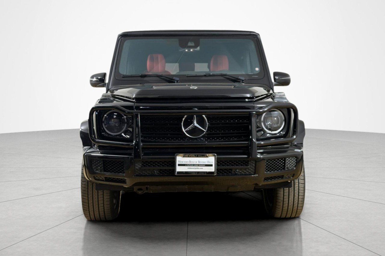 Certified Used 2021 Obsidian Black Metallic Mercedes-Benz G 550 image 8