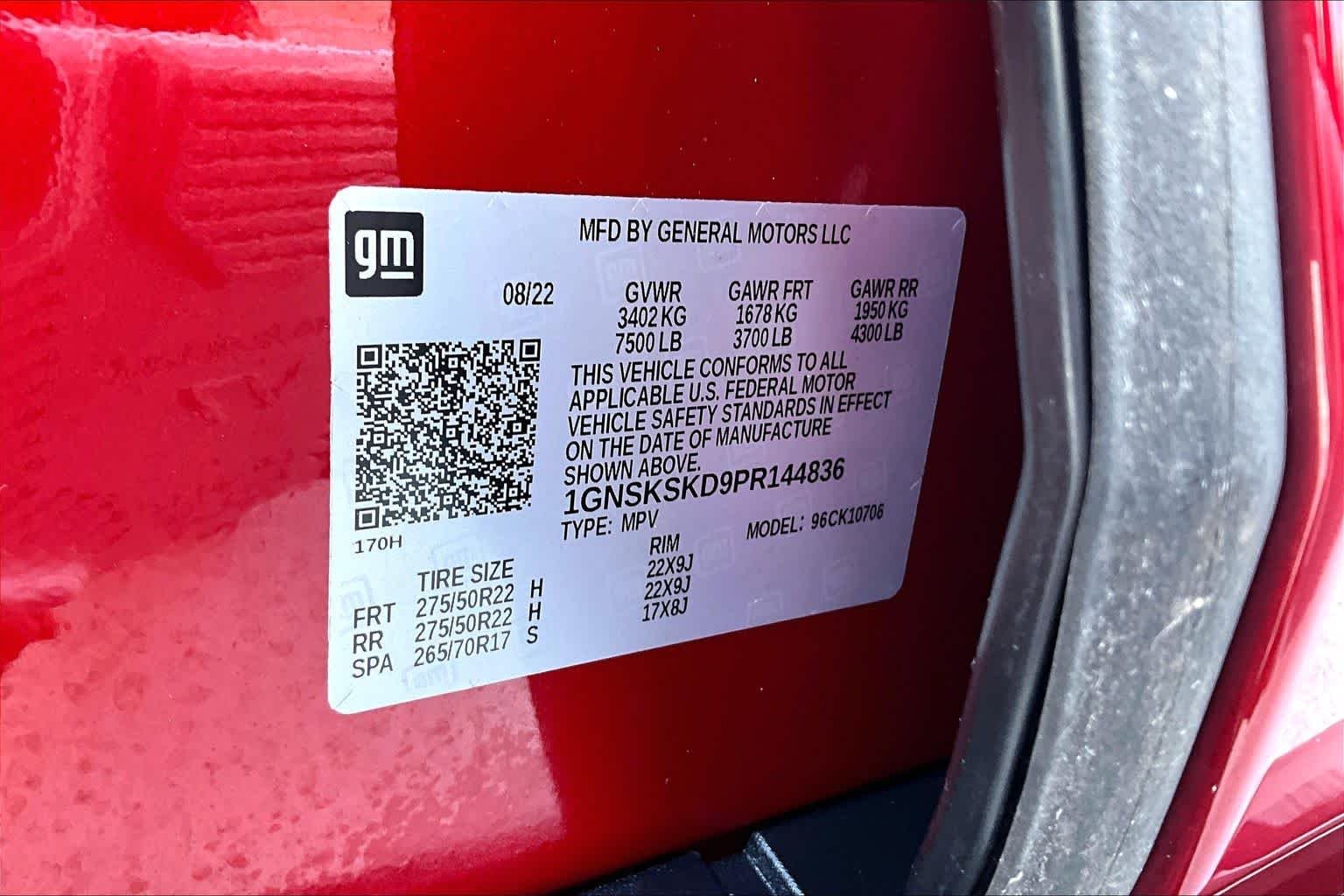 Used 2023 Radiant Red Tintcoat Chevrolet Premier image 31