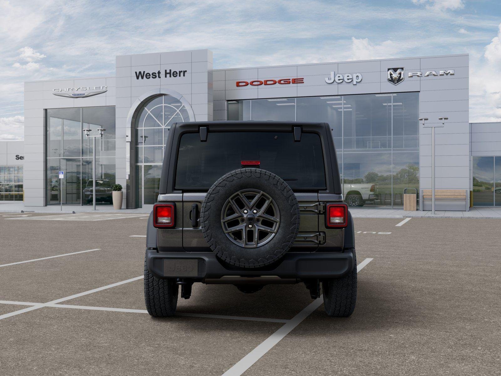 New 2026 Granite Crystal Metallic Clear-Coat Exterior Paint Jeep Sport S image 7