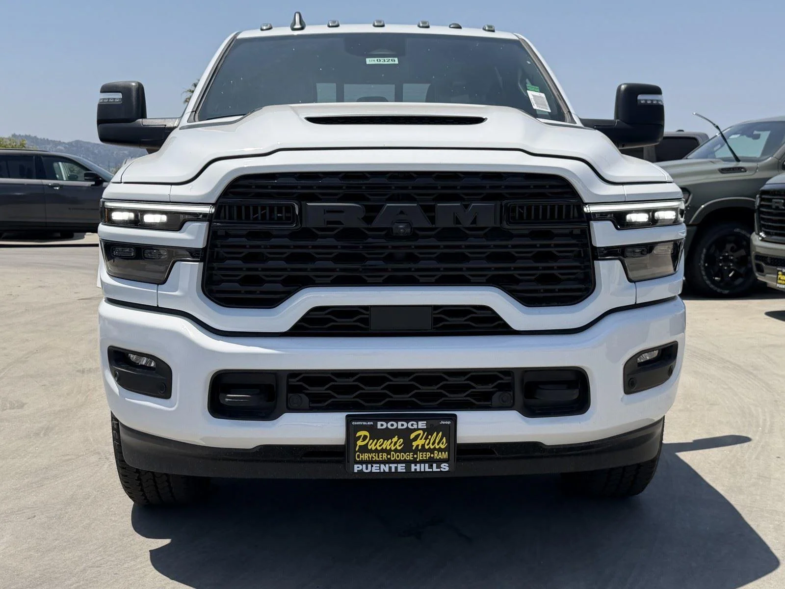 New 2026 Bright White Clear-Coat Exterior Paint RAM Limited image 2