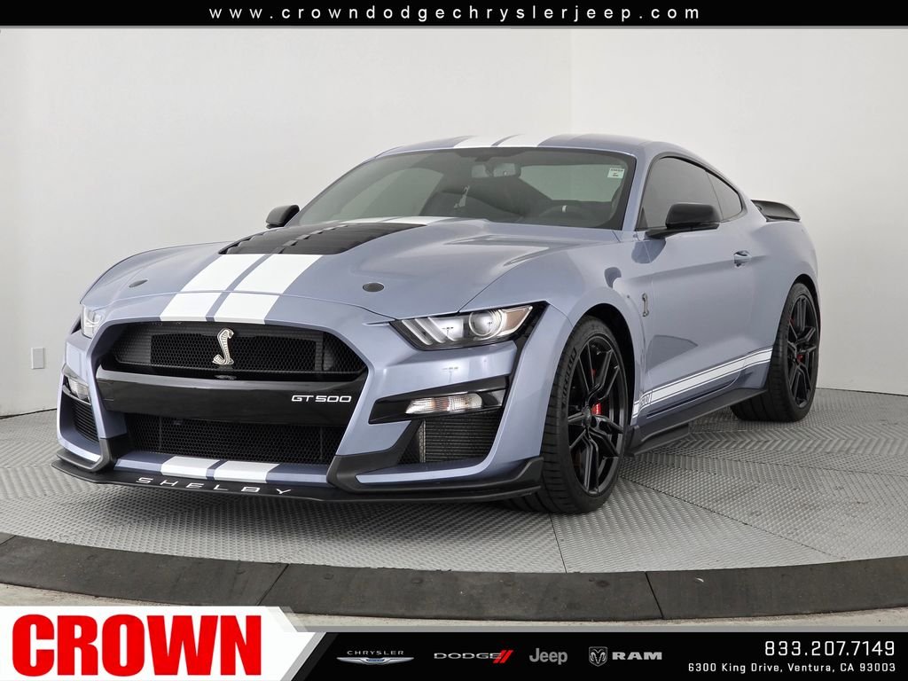 Used 2022 Blue Ford Shelby GT500 image 3