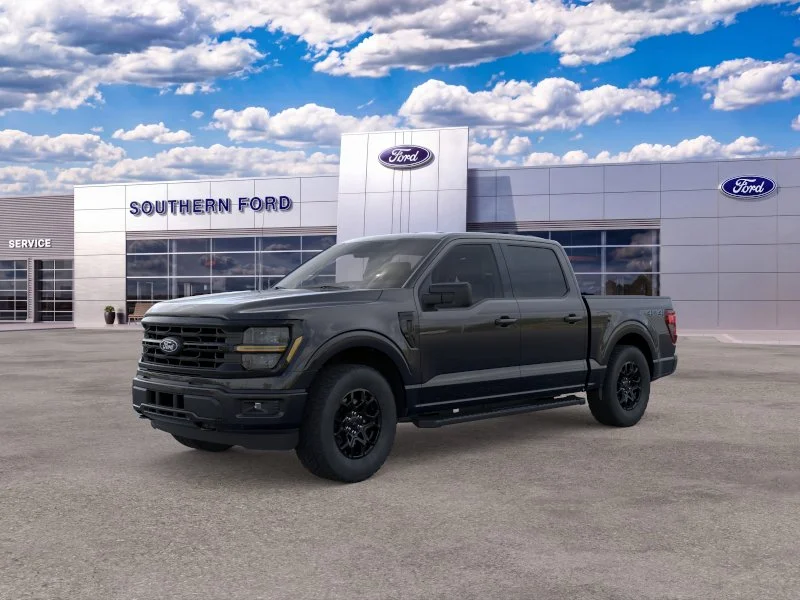 New 2026 Agate Black Metallic Ford XLT image 24