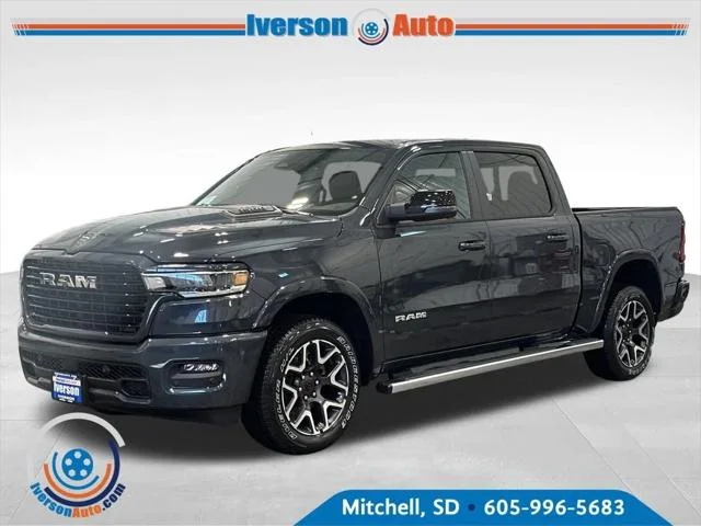 New 2026 Forged Blue Metallic Exterior Paint RAM LARAMIE image 3