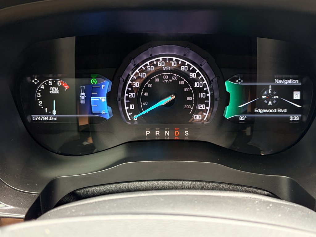 Used 2021 Shadow Black Ford LARIAT image 16
