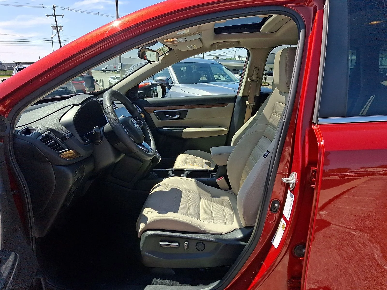 Used 2017 Red Honda EX image 13