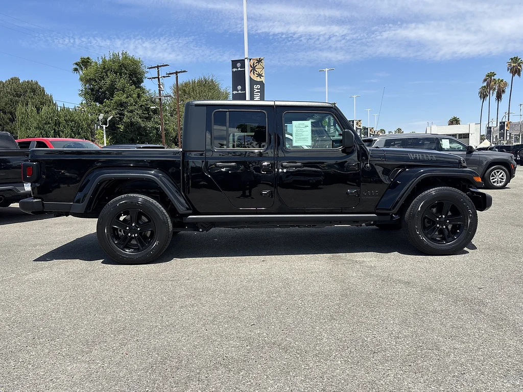 Used 2021 Black Clear Coat JEEP Willys image 2
